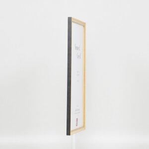 Effect solid wood frame Profile 25 yellow 10x10 cm Clear glass