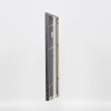 Effect solid wood frame Profile 25 grey 10x10 cm Clear glass