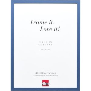 Effect wooden frame profile 35 blue 10x10 cm anti-reflex...