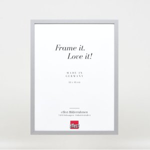 Effect wooden frame profile 35 light grey 10x10 cm anti-reflective glass