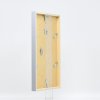 Effect wooden frame profile 35 light grey 10x10 cm anti-reflective glass