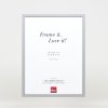 Effect wooden frame profile 35 light grey 10x10 cm anti-reflective glass