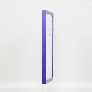 Wooden frame Top Cube 10x10 cm purple Anti-reflective glass