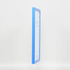 Wooden frame Top Cube 10x10 cm blue Anti-reflective glass