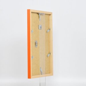 Wooden frame Top Cube 10x10 cm orange Anti-reflective glass