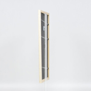 Effect Wooden Frame Profile 38 white 10x10 cm Normal Glass