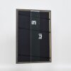 Effect solid wood frame Profile 25 green 10x10 cm Anti-reflective glass