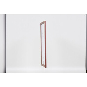 Effect wooden frame profile 38 brown 10x10 cm anti-reflex glass