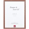 Effect wooden frame profile 38 brown 10x10 cm anti-reflex glass