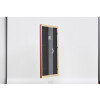 Effect wooden frame profile 38 brown 10x10 cm anti-reflex glass