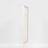 Effect wooden frame Profile 38 white 10x10 cm anti-reflective glass