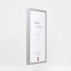 Effect wooden frame profile 35 light grey 10x10 cm acrylic glass