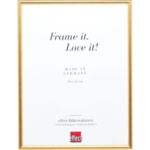 Effect solid wood frame profile 20 gold 10x10 cm museum...