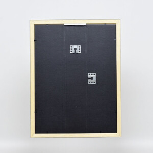 Effect wooden frame profile 2210 black 10x10 cm museum glass