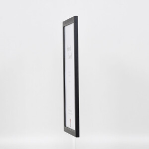 Effect wooden frame profile 2210 black 10x10 cm museum glass