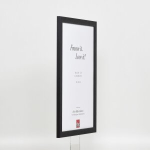 Effect wooden frame profile 2210 black 10x10 cm museum glass