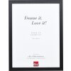 Effect wooden frame profile 2210 black 10x10 cm museum glass