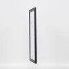 Effect wooden frame profile 2210 black 10x10 cm museum glass