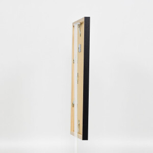 Effect wooden frame profile 33 black 10x10 cm normal glass