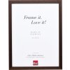 Effect wooden frame profile 33 wenge 10x10 cm normal glass