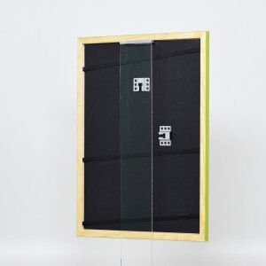 Effect Wooden Frame Profile 89 green 10x10 cm Normal Glass