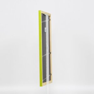 Effect Wooden Frame Profile 89 green 10x10 cm Normal Glass