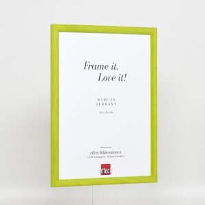 Effect Wooden Frame Profile 89 green 10x10 cm Normal Glass