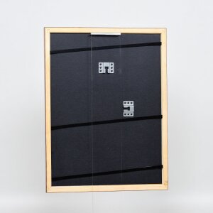 Effect Wooden Frame Profile 89 dark brown 10x10 cm Normal Glass