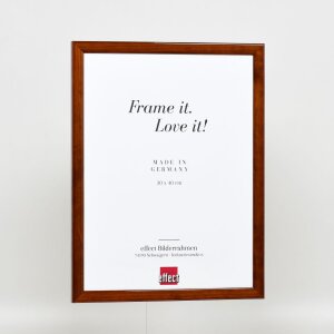 Effect Wooden Frame Profile 89 dark brown 10x10 cm Normal Glass