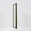 Effect wooden frame profile 21 green 10x10 cm anti-reflex glass