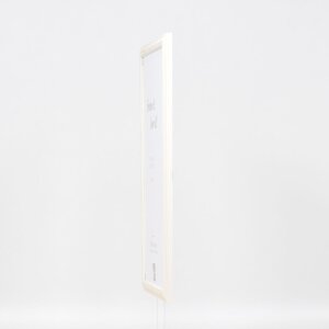 Effect Wooden Frame Profile 32 white 10x10 cm Museum Glass