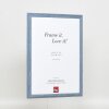 Effect Wooden Frame Profile 32 grey-blue 10x10 cm Museum Glass