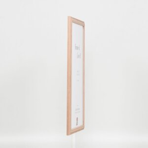 Effect wooden frame profile 32 light brown 10x10 cm museum glass