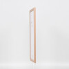 Effect wooden frame profile 32 light brown 10x10 cm museum glass