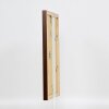 Effect Wooden Frame Top N rosewood 10x10 cm Anti-reflective glass