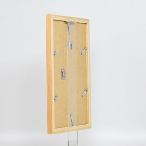 Effect Wooden Frame Top N birch 10x10 cm Anti-reflective glass