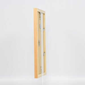 Effect Wooden Frame Top N birch 10x10 cm Anti-reflective glass