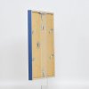 Effect wooden frame profile 35 blue 10x10 cm normal glass + spacer