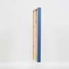 Effect wooden frame profile 35 blue 10x10 cm normal glass + spacer