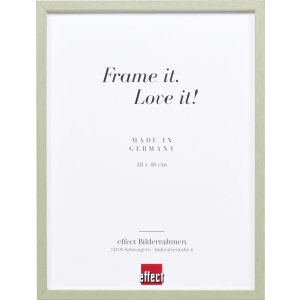 Effect wooden frame Profile 35 green 10x10 cm normal...