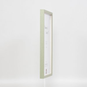 Effect wooden frame Profile 35 green 10x10 cm normal glass + spacer