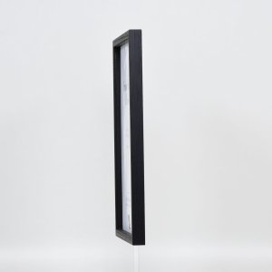 Effect wooden frame profile 35 black 10x10 cm normal glass + spacer