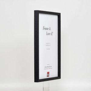 Effect wooden frame profile 35 black 10x10 cm normal glass + spacer