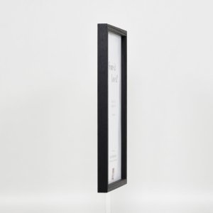 Effect wooden frame profile 35 black 10x10 cm normal glass + spacer