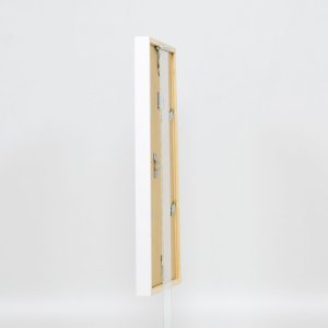 Effect wooden frame Profile 35 white 10x10 cm normal glass + spacer