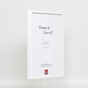 Effect wooden frame Profile 35 white 10x10 cm normal glass + spacer