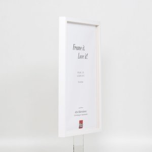 Effect wooden frame Profile 35 white 10x10 cm normal glass + spacer