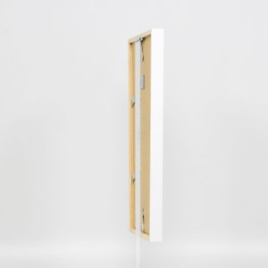 Effect wooden frame Profile 35 white 10x10 cm normal glass + spacer