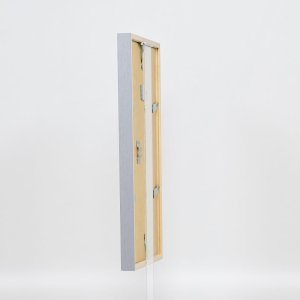 Effect wooden frame profile 35 light grey 10x10 cm normal glass + spacer