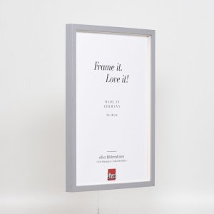 Effect wooden frame profile 35 light grey 10x10 cm normal glass + spacer